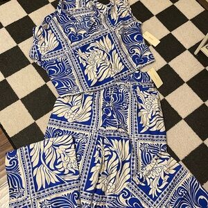 Peach 2-piece pant set